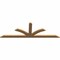 Ekena Millwork Richland Smooth Timber Gable Bracket, Western Red Cedar, 72"W x 24"H x 1 1/2"D x 3 1/2"F, 8/12 Pitch GBW072X24X0204RIC00SWR - alternate 5